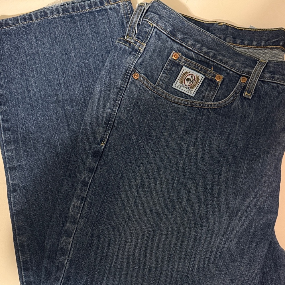 Cinch Men's Bootcut Blue Jeans